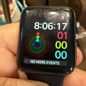 Apple Watch Series 2 GPS 42MM Silver Aluminum Case A1758 with Strap